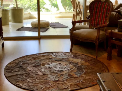 Leather Floor Carpet